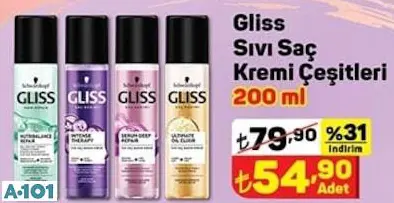 GLİSS SIVI SAÇ KREMİ